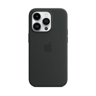 Coque en silicone avec MagSafe pour Apple iPhone 14 Pro Minuit - 1