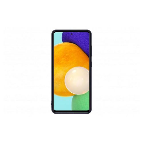 Coque en silicone Samsung pour Samsung Galaxy A52 Noir