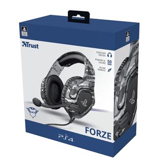 Casque micro Gaming filaire Gris como Trust GXT 488 Forze G pour PS4/PS5