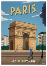 Affiche Sergeant Paper Arc De Triomphe 50x70 cm Edition limitée signée