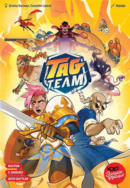 Jeu de stratégie Scorpion masqué Tag Team