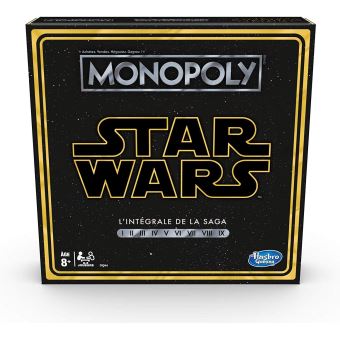 Monopoly Star Wars Saga - Jeu De Societe - Jeu De Plateau