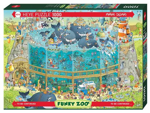 Puzzle 1000 pièces Heye Marino Degano Océan Habitat