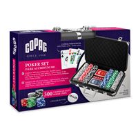 Cdiscount Poker Valise Poker HOMCOM – 500 Jetons 5 Couleurs, 2 Jeux De Cartes, 5 Dés, En Aluminium