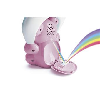 Veilleuse musicale Chicco Ourson Arc-en-ciel Rose