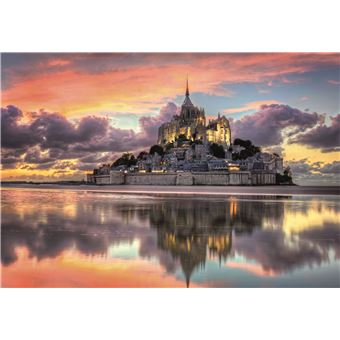 Puzzle Compact Clementoni Le magnifique Mont Saint-Michel 1000 pièces