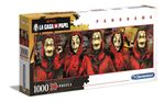 Puzzle 1000 pièces Clementoni La Casa de Papel Panorama