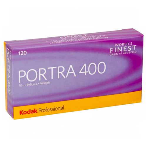 Pack De 5 Films Couleur Kodak Portra 400 120 X 5