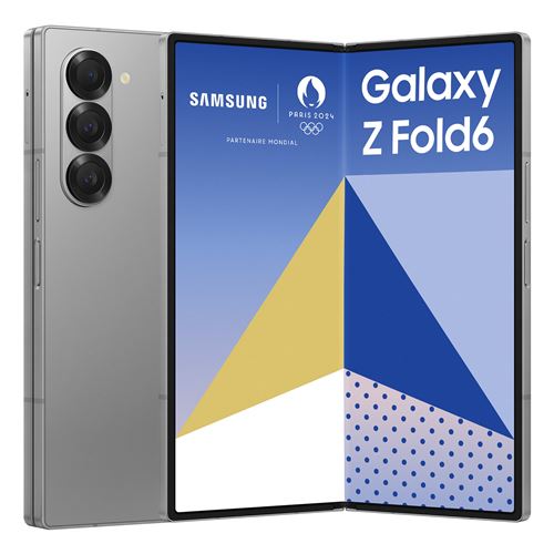 Smartphone Samsung Galaxy Z Fold6 AI 7,6 5G Double nano SIM 256 Go Gris