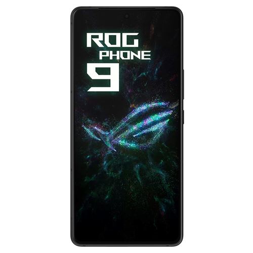 Ordinateur Portable Asus ROG Phone 9 - Snapdragon 8 Elite - 12 Go RAM LPDDR5X - 256 Go UFS 4.0 - AMOLED 165Hz - 50MP - 5800 mAh - Phantom Black