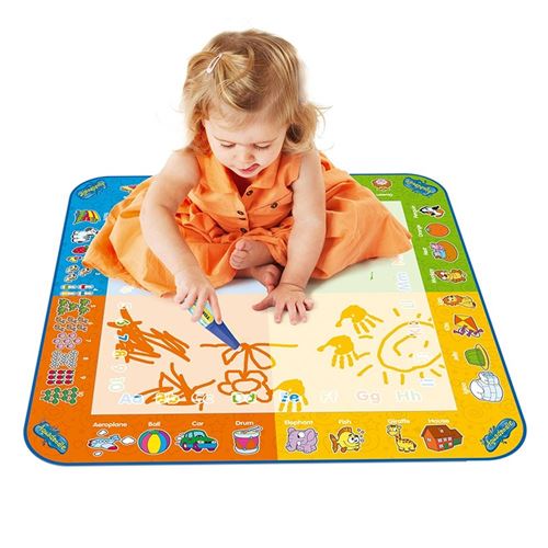 Doodle agique,Tapis agique de griffonnage de l'eau avec des nuances Doodle agique,Tapis agique de griffonnage de l'eau avec des nuances