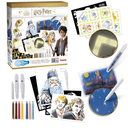 Dessin Et Coloriage Enfant Lansay Set D’Activités Harry Potter Blopens