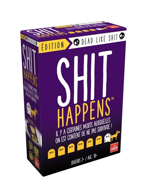 Jeu de cartes Goliath Shit Happens