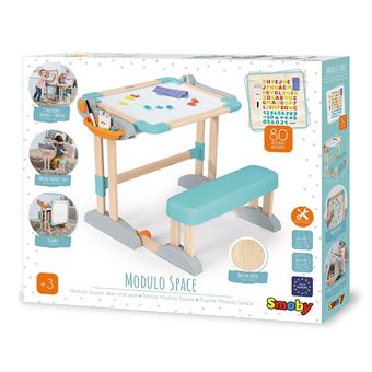 Bureau Modulo Space Smoby Tableau Pupitre Achat Prix Fnac