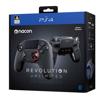 NACON REVOLUTION Unlimited Pro Controller - Manette de jeu - sans fil - Bluetooth - pour PC, Sony PlayStation 4, MAC