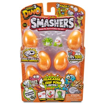 Pack de 8 Figurines Smashers Saison 3