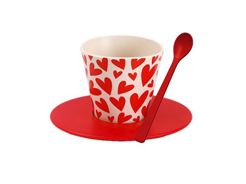 Tasse en r-pet set follow your heart
