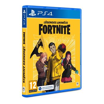 Code in a Box Fortnite Légendes Animées PS4