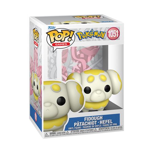 Funko Figurine Pop Pokémon Fidough - 9 Cm - Image 2
