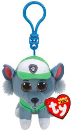 Porte clés en peluche Ty Beanie Boo's Pat Patrouille Rocky