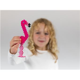 Jeu de construction Plus Plus Tube Flamant Rose 100 pièces