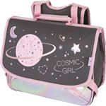 Cartable scolaire Oberthur Dos Cosmic 38 cm Gris Anthracite