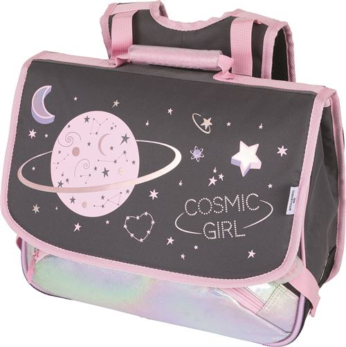 Cartable scolaire Oberthur Dos Cosmic 38 cm Gris Anthracite