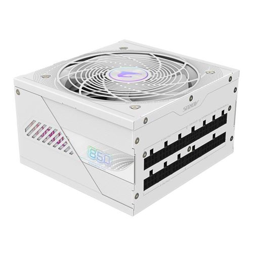 Giga Blanc Alimentation Pc Non Modulaire Gigabyte 850W -Gp-Ae850pm Pg5 Ice 80 Plus Platinum