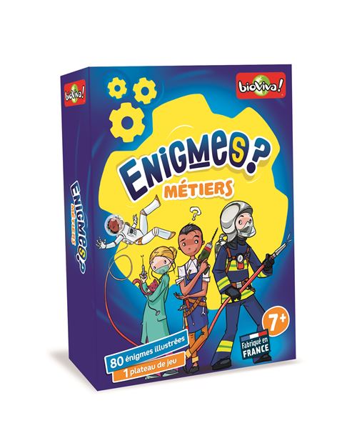 Jeu De Société Bioviva Les Enigmes Les Métiers
