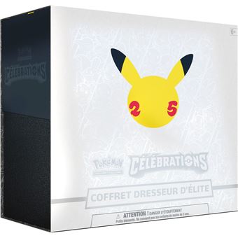 Jeu de cartes Pokémon Coffret dresseur d’Elite 25 ans - 1