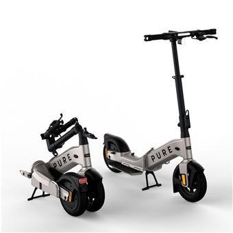 Trottinette électrique Pure Electric Advance Flex 710 W Argent platine métallisé