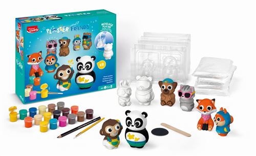 Jeu créatif Maped Creative Moulage Plâtre 8 Animaux - Autres jeux créatifs | Soldes fnac Suisse