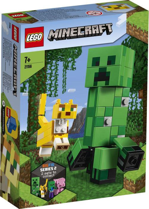 LEGO® Minecraft™ 21156 BigFig Creeper™ en Ocelot