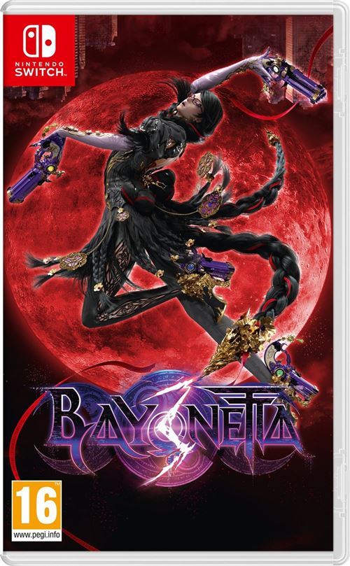 Pochette avant du jeu Bayonetta 3 Nintendo Switch
