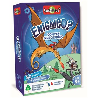 Jeu de cartes Bioviva Enigmes Contes et légendes