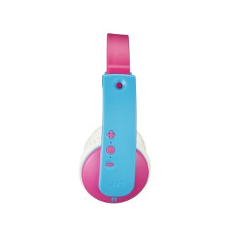 Casque enfant JVC sans fil Rose et Bleu