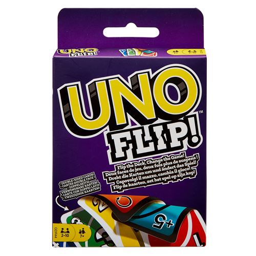 Jeu de cartes Jeux Famille Uno Flip Side - Jeux Famille