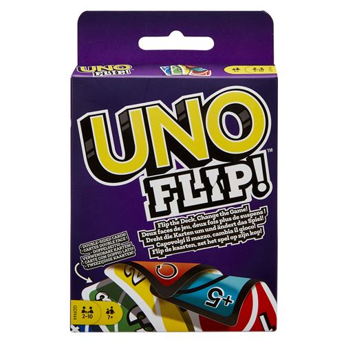 Jeux Famille Multicolore Jeu De Cartes Uno Flip Side