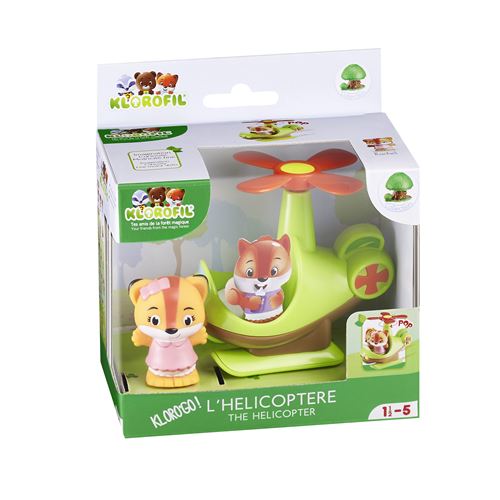 Petite figurine Klorofil Kloro'go L'hélicoptère