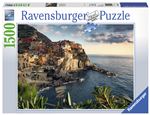 Puzzle 1500 pièces Ravensburger Vue sur les Cinque Terre