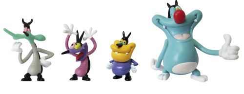 Figurines Oggy et les Cafards Lansay