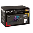 Pack Fnac Microsoft Surface Pro 6 12.3" Tactile Intel Core i5 8 Go RAM 256 Go SSD Platine + Clavier Type Cover Noir + Souris Arc Edition Surface Platine + Stylet Surface Platine + Office 365 Famille 1 an d'abonnement