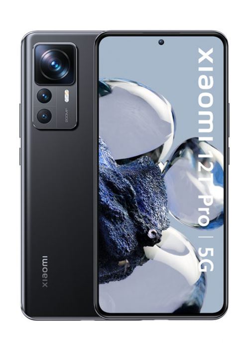Smartphone Xiaomi 12T Pro 6,67 Double nano SIM 5G 256 Go Noir