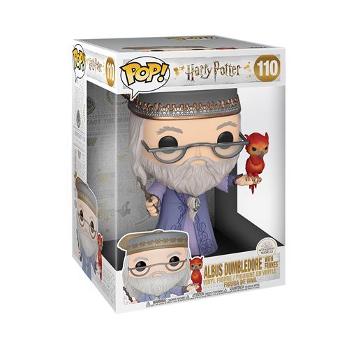 Figurine Funko Pop Harry Potter Dumbledore with Fawkes