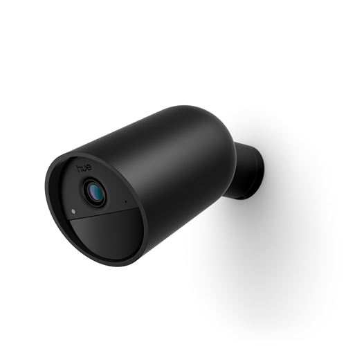 Caméra de surveillance connectée sans fil Philips Secure Caméra 2K intérieure et extérieure Noir