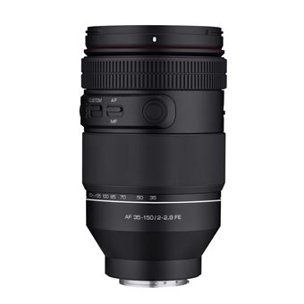 Objectif hybride Samyang AF 35-150mm f/2-2.8 noir pour Sony FE