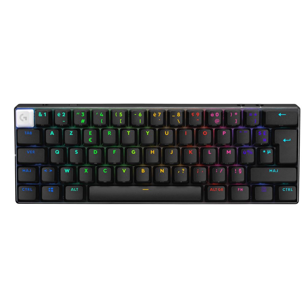 Clavier Gaming M Canique Sans Fil Azerty Logitech G Pro X Lightspeed Noir Clavier Achat