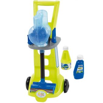 Jeu d’imitation Ecoiffier Chariot aspirateur balai