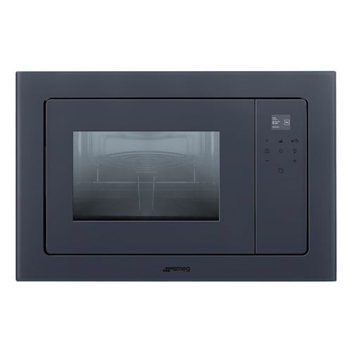 Micro-Ondes + Gril Encastrable Smeg Fmi120G 800 W Noir