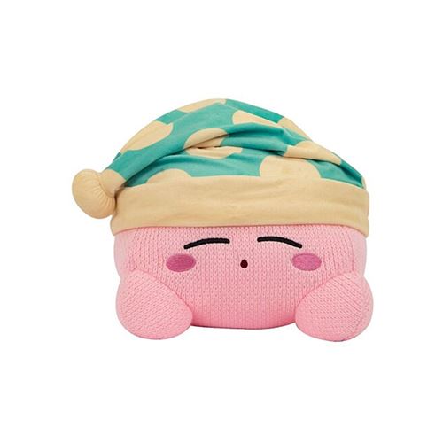 Peluche Tomy Kirby Endormi Nuiguru Knit en crochet 38 cm